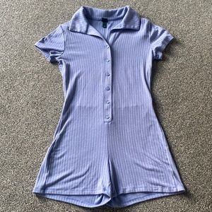 Violet Short Sleeve Romper